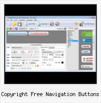 Web Button Menu Free copyright free navigation buttons