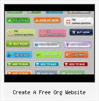Free Web Interface Menus create a free org website