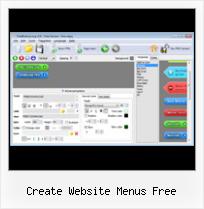 Insert Free Buttons In Website create website menus free