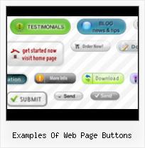 Registration Button Samples examples of web page buttons