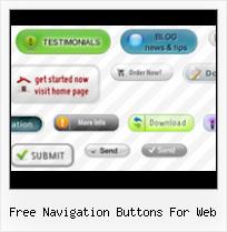 Website Free Menu Buttons free navigation buttons for web