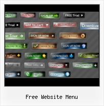 Rollover Buttons For Website Design free website menu