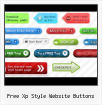 Web Buttons About Contact free xp style website buttons