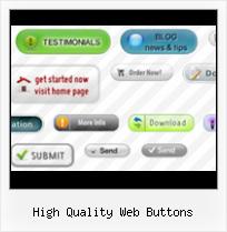 How To Create Menu Buttons In An Html Web Page high quality web buttons