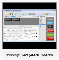 Free Web Menu Maker Software homepage navigation buttons