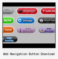 Free Web Page Menu Button web navigation button download