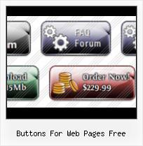 Free Webui Buttons Menu buttons for web pages free