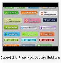 Free Web Page Button Maker copyright free navigation buttons