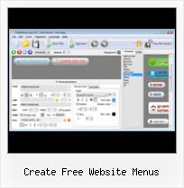 Make Buttons Rollover create free website menus