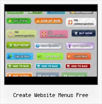 Free Web Page Creator create website menus free