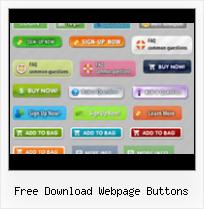 Free Site Menu free download webpage buttons