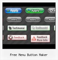 Insert Web Buttons In Website free menu button maker