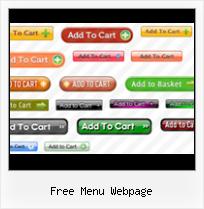 Web Button Graphic free menu webpage