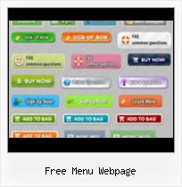 Free Dhtml Mouseover Buttons free menu webpage