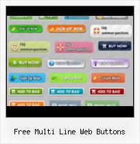 Wed Site Buttons free multi line web buttons