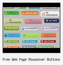 Free Download Free Button Website free web page mouseover buttons