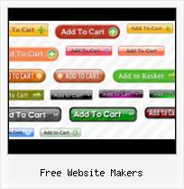 Download Free Create Button Web free website makers