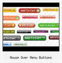 Web 2 0 Button Templates mouse over menu buttons
