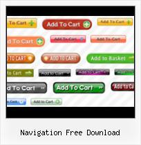 Web Home Menu Buttons navigation free download