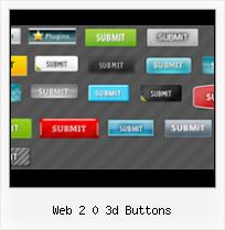 Html Code For Navigation Buttons On Web Pages web 2 0 3d buttons