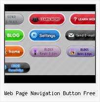 Website Button Templates web page navigation button free