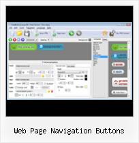 Free Animated File Copy web page navigation buttons